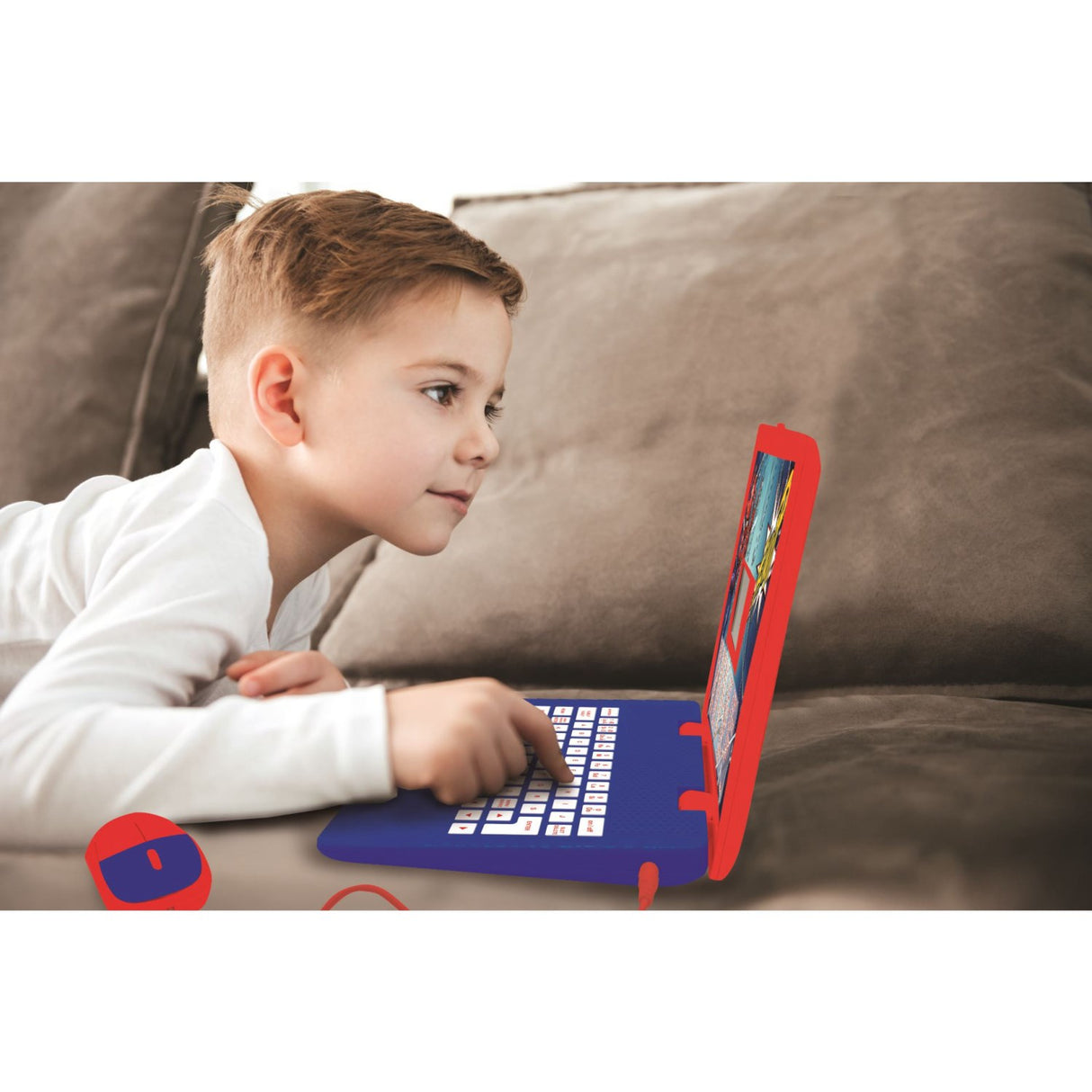 Lexibook Spiderman Educational Laptop – 62 aktiviteter (DK/SE)