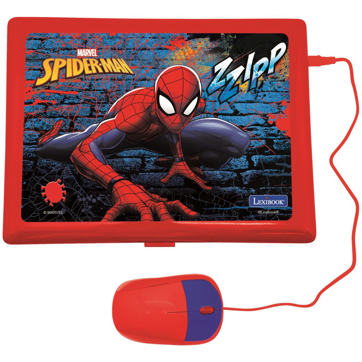 Lexibook Spiderman Educational Laptop – 62 aktiviteter (DK/SE)