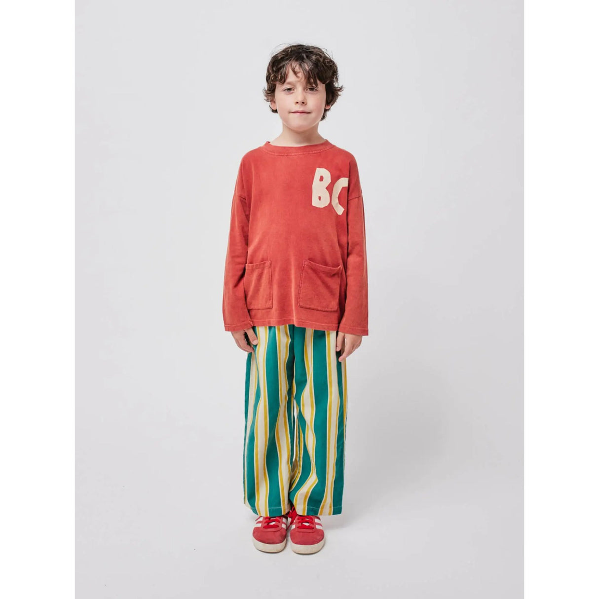 Bobo Choses Burgundy Red Blus