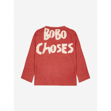 Bobo Choses Burgundy Red Blus