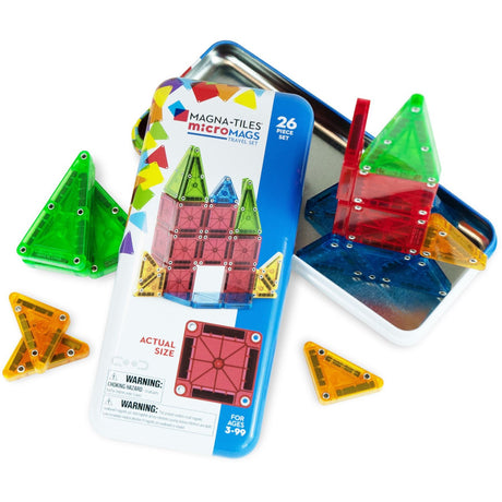 Magna-Tiles® microMAGS Resefodral 26 st