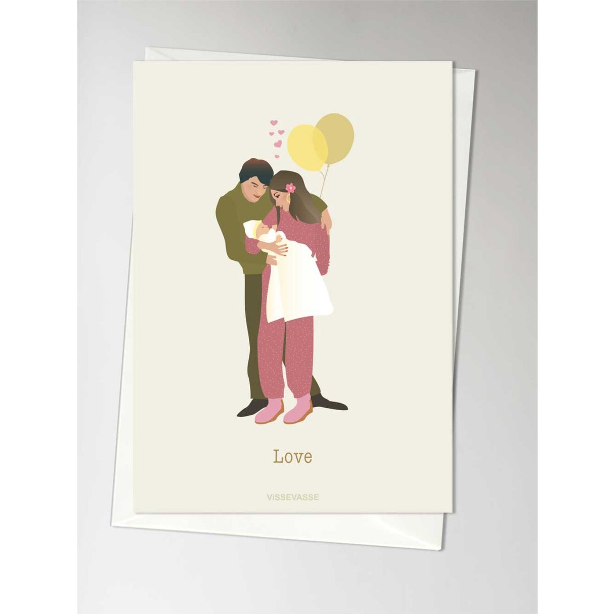 ViSSEVASSE LOVE new baby - Kort
