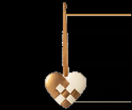 Maileg Metallprydnad, Litet hjärta - Guld