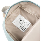 DonebyDeer Blue Canvas Barnryggsäck Elphee