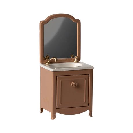 Maileg  Sink dresser, Mouse - Dark Powder