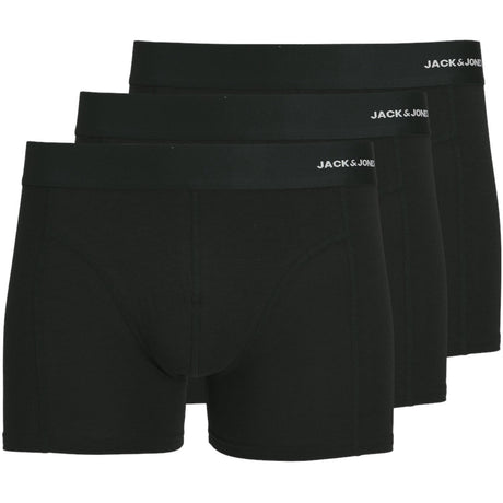 Jack & Jones Junior Black Basic Bambu Boxershorts 3-pack Noos