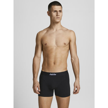 Jack & Jones Junior Black Basic Bambu Boxershorts 3-pack Noos