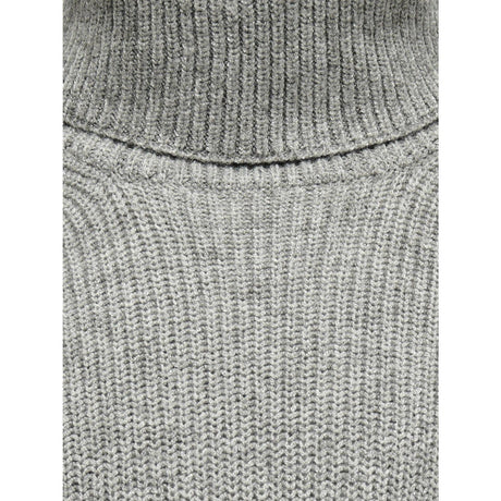 kids ONLY Medium Grey Melange Anne Rollneck Klänning Stickad