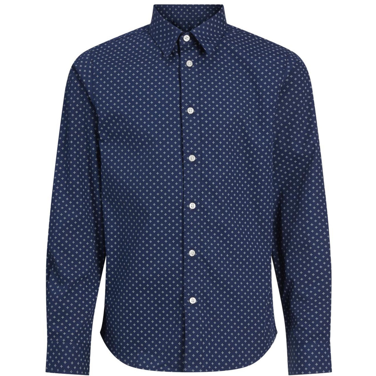 Jack & Jones Junior Medieval Blue Axel Print Shirt