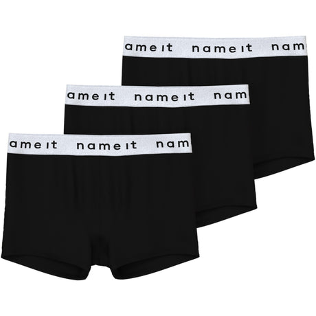 Name It Black Boxer 3-Pack Noos