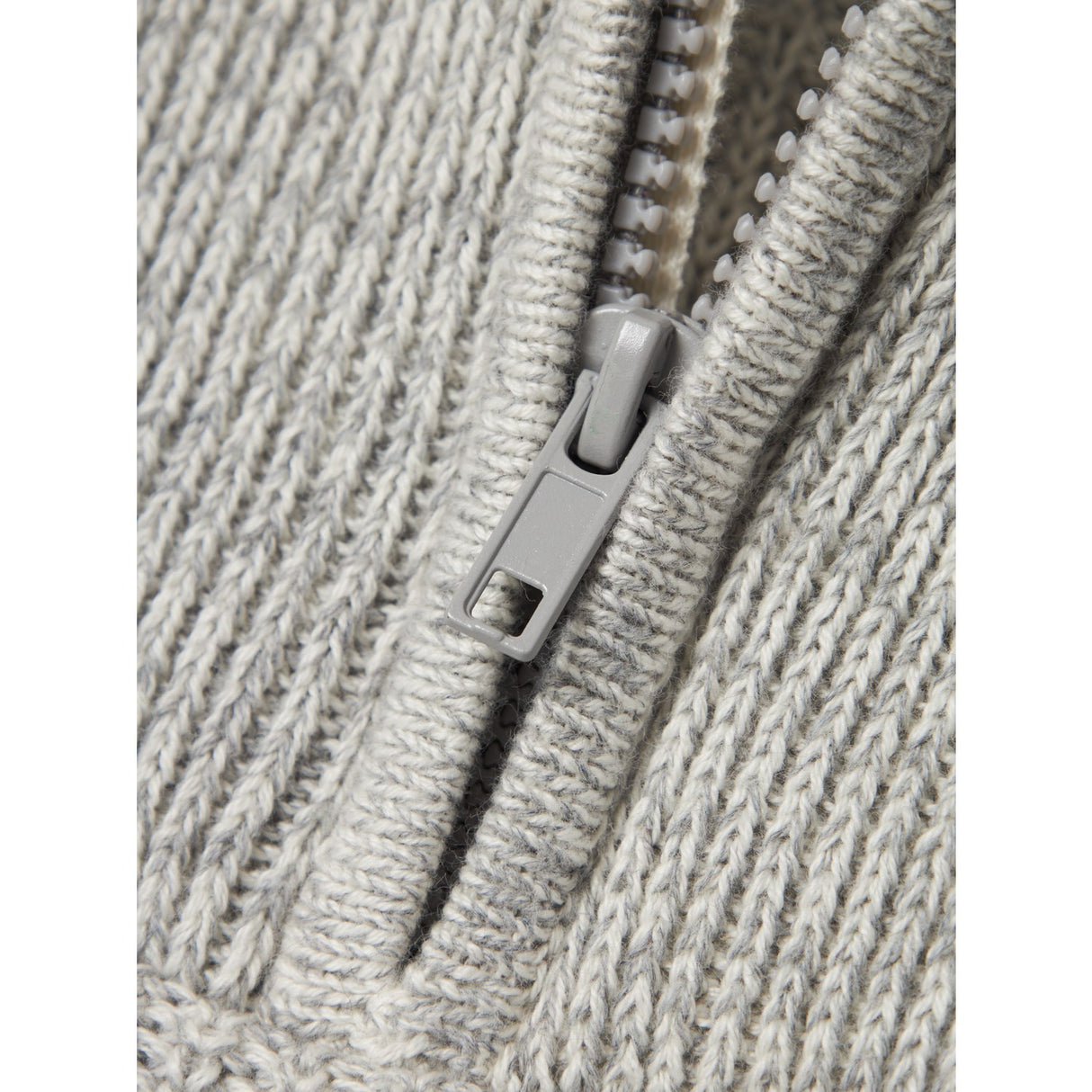 Name It Grey Melange Safalle Stickad Pullover