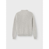 Name It Grey Melange Safalle Knit Pullover