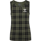 Hummel Dusty Olive Nolan Tank Topp 2-Pack