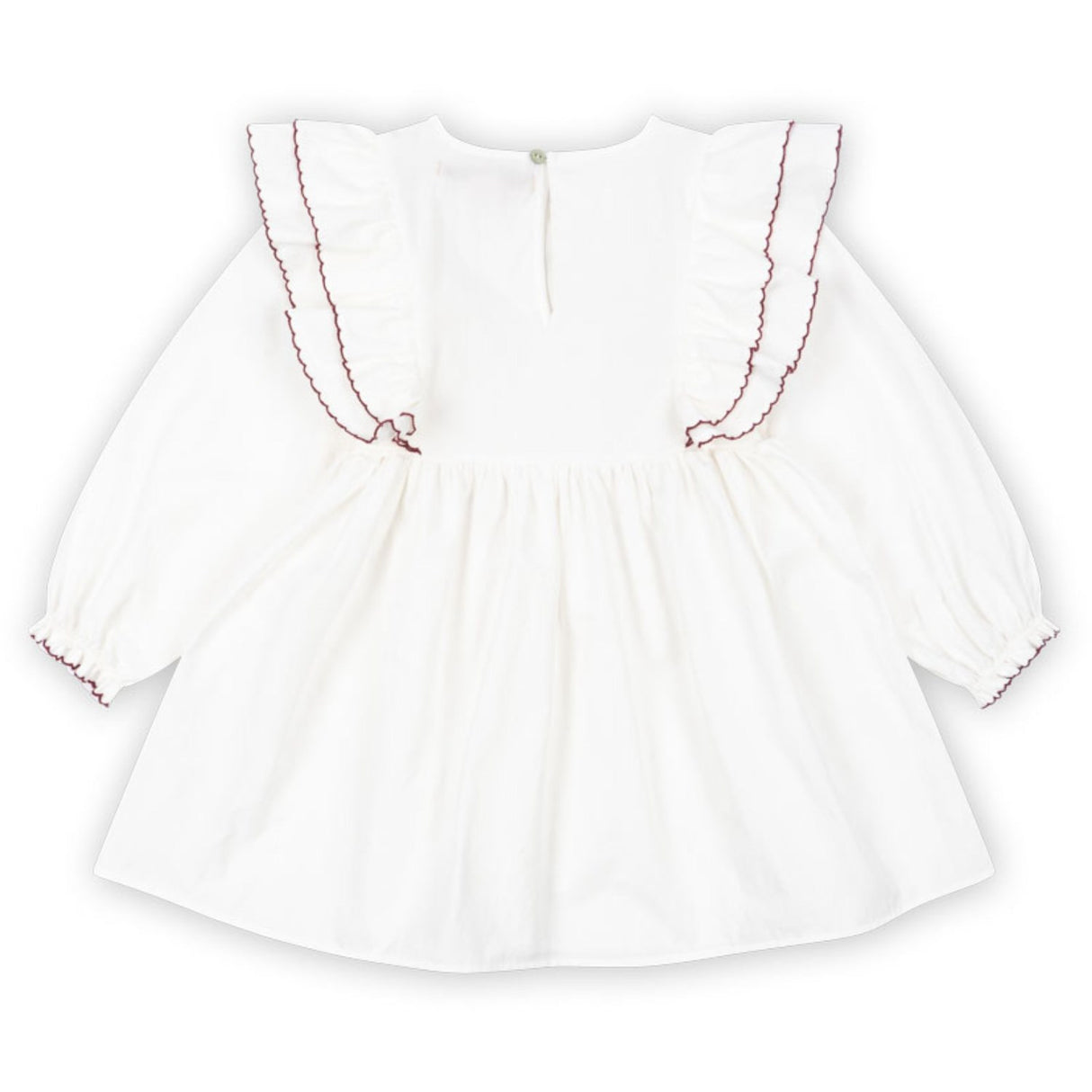 Konges Sløjd Pure White Coeur Dress Gots