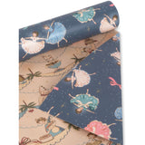 Konges Sløjd Snow Bow Ballerinaskor/Sugar Pie Wrapping Paper Fsc