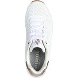 Skechers WHT Uno Gen1 - Shimmer Away Sneakers