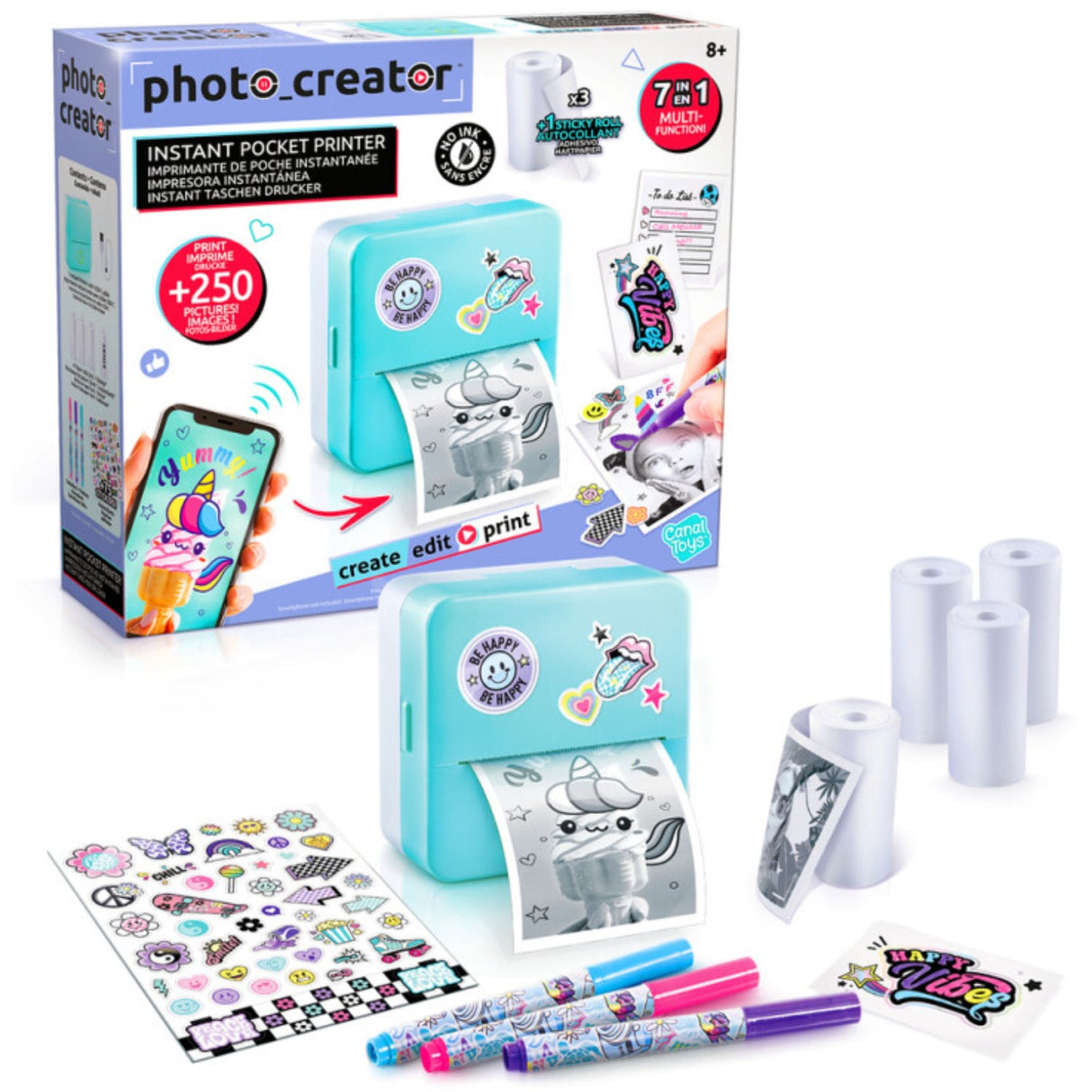 Studio Creator Photo Creator Instant Pocket Skrivare