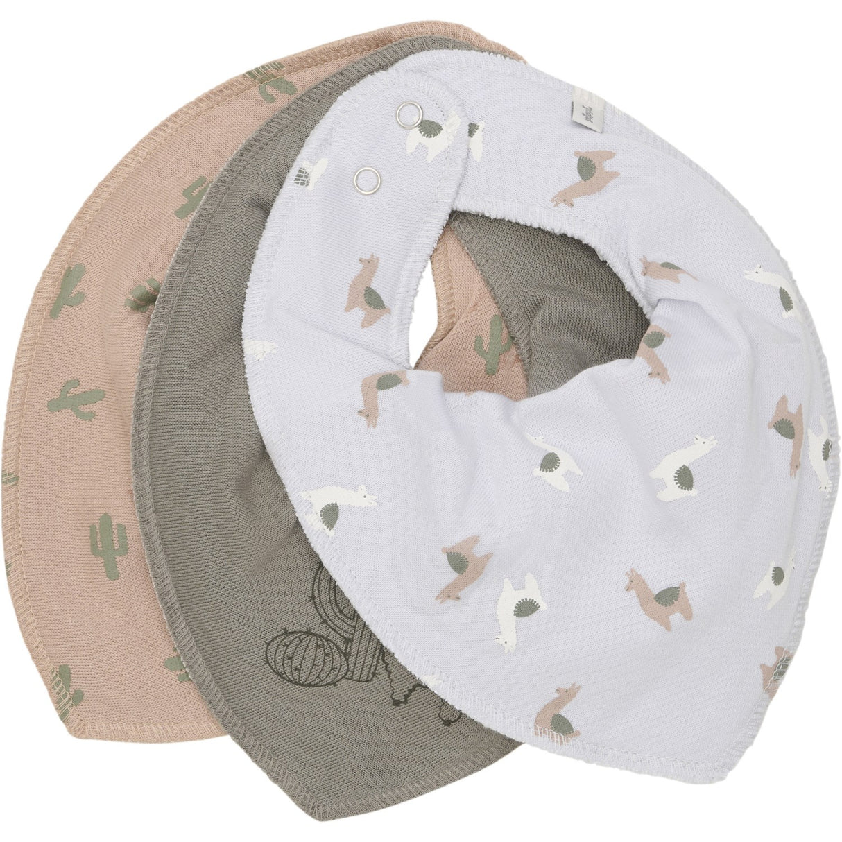 Pippi Vetiver Bandana Savlesmæk AOP 3-pack