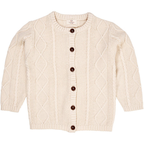 Copenhagen Colors Cream Stickad Cardigan