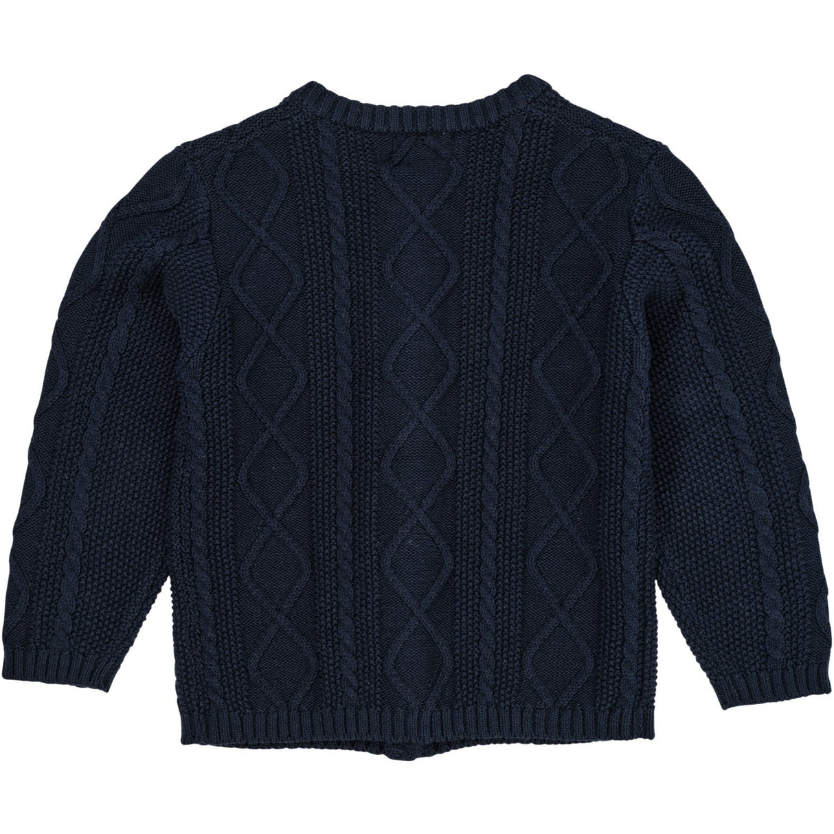 Copenhagen Colors Navy Stickad Cardigan