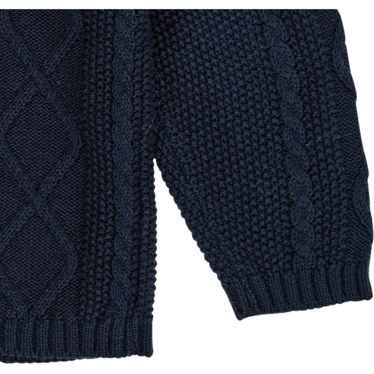 Copenhagen Colors Navy Stickad Cardigan