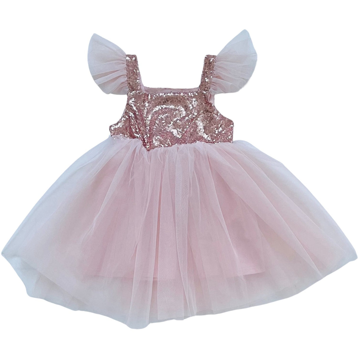 Dolly by Le Petit Tom Pink Dolly Universe Sequin Glitter Galaxy Tutu Klänning