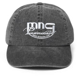 Mads Nørgaard Washed Black Washed Cotton Twill Coal Cap