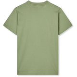 Mads Nørgaard Oil Green Printed Tee Thorlino Tee
