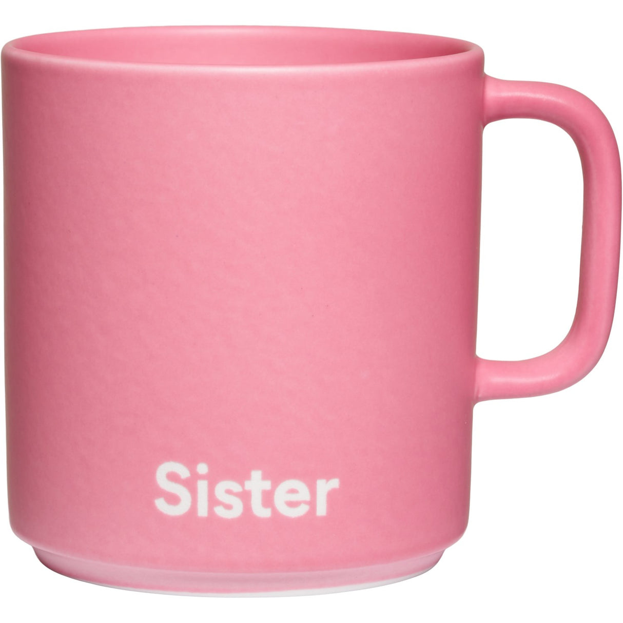 Design Letters Pink Sister VIP Favourite Cup With Handle