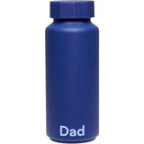 Design Letters Midnight Blue Dad Thermo/Insulated Bottle Special Edition