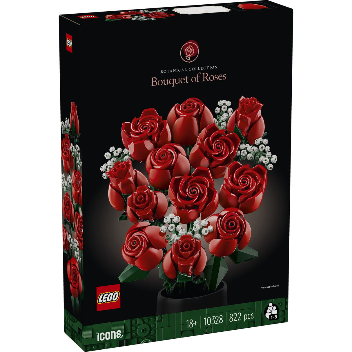 LEGO® Botanicals Bukett rosor