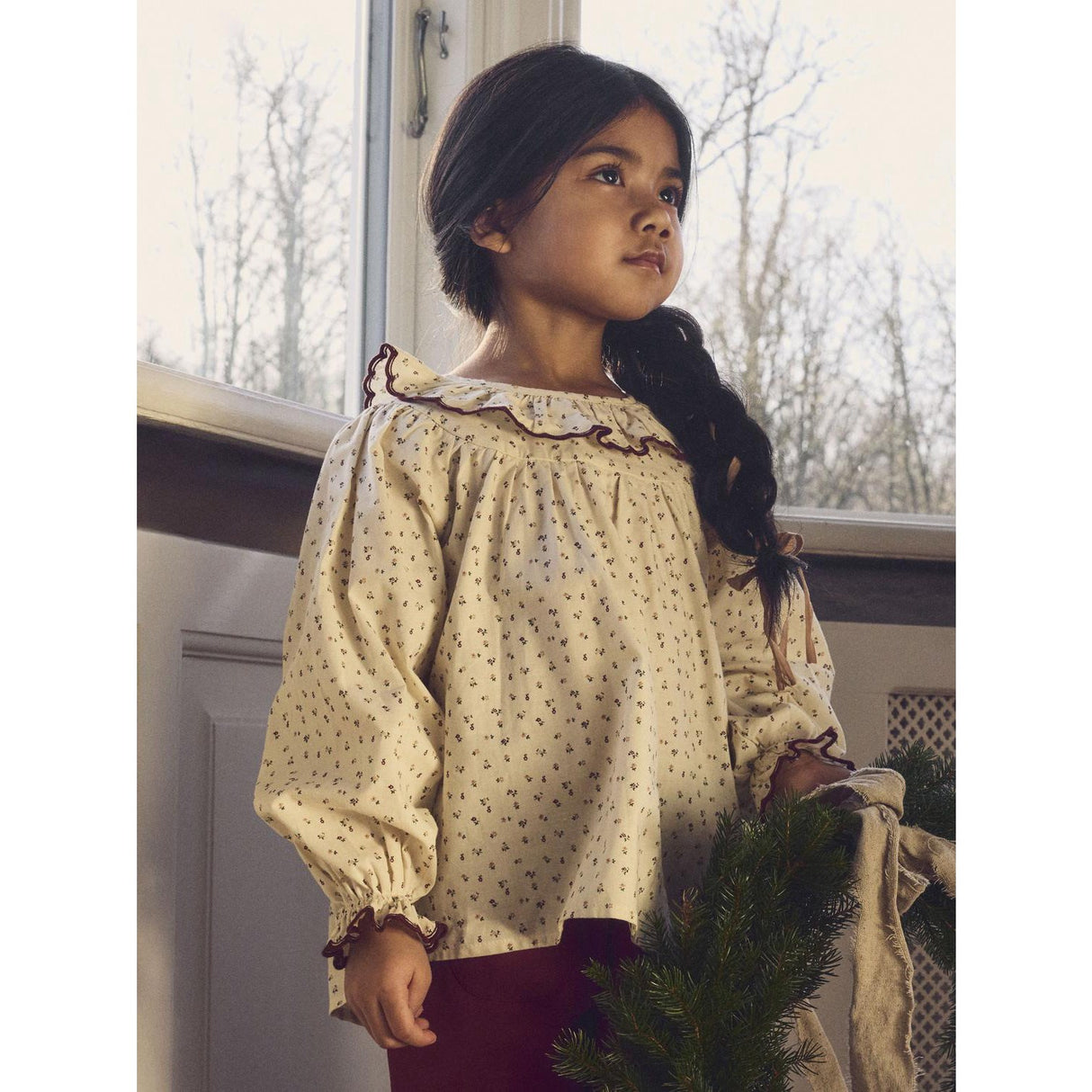 Lil'Atelier Turtledove Rasia Loose Skjorta