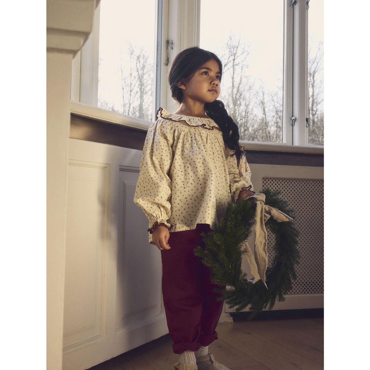 Lil'Atelier Turtledove Rasia Loose Skjorta