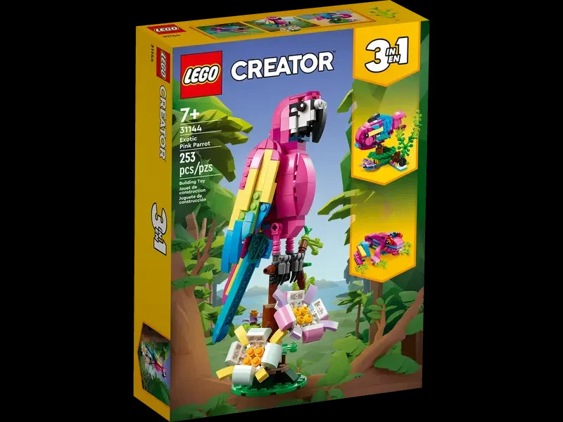 LEGO®Creator 3-i-1 exotisk Pink Papegoja