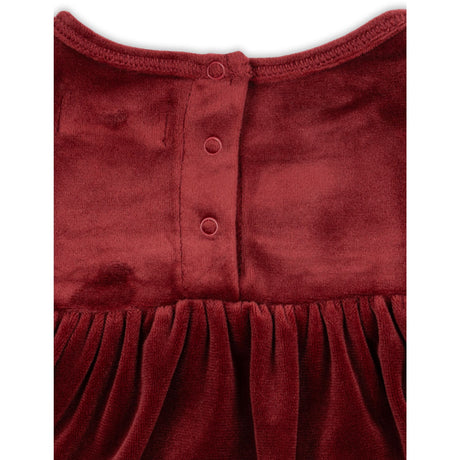 Konges Sløjd Red Dahlia Jingle Romper Dress Grs