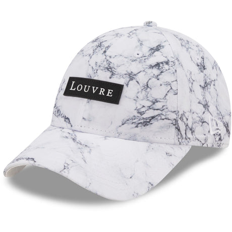 NEW ERA Louvre Clear 9Forty Lock Marble Print - White