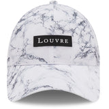 NEW ERA Louvre Clear 9Forty Lock Marble Print - White