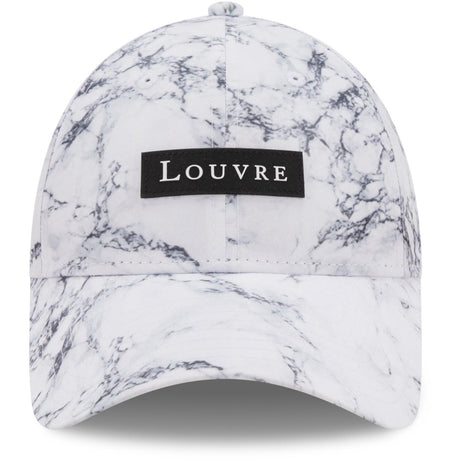 NEW ERA Louvre Clear 9Forty Lock Marble Print - White