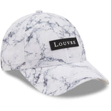 NEW ERA Louvre Clear 9Forty Lock Marble Print - White