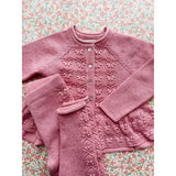 Konges Sløjd Powder Pink Cabby Frill Cardigan