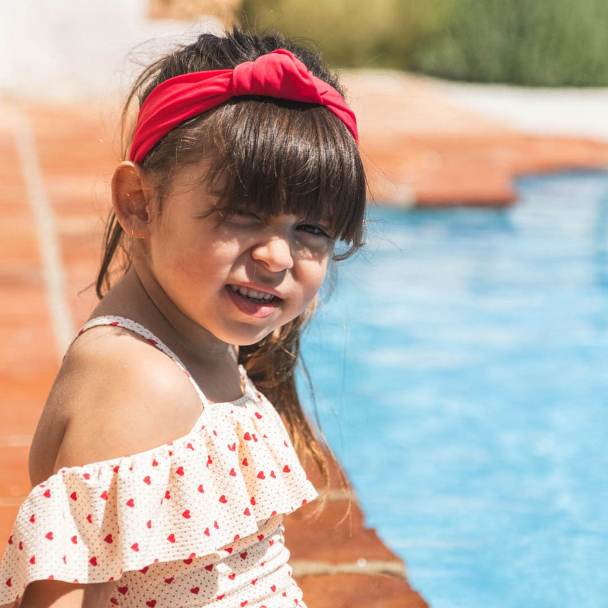 That's Mine Lots Of Love Red Savannah Baddräkt