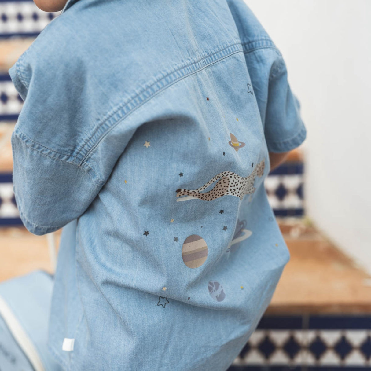 That's Mine blå Silas-skjorta