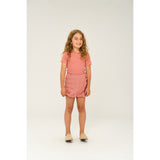 The New Old Rose Lotus Rib T-Shirt