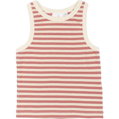 The New Old Rose Striped Moore Short Rib Topp