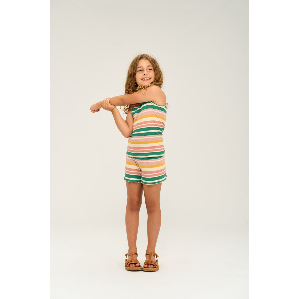 The New Multi Striped Ohara Rib Topp