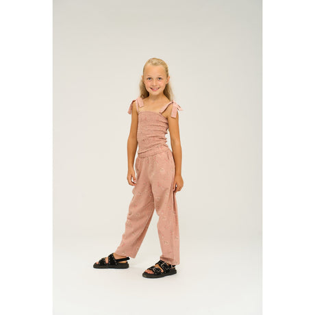 The New Adobe Rose AOP Olinam Carrot Byxor