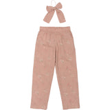 The New Adobe Rose AOP Olinam Carrot Byxor