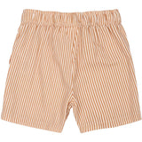 The New Indian Tan Striped Ollie Shorts
