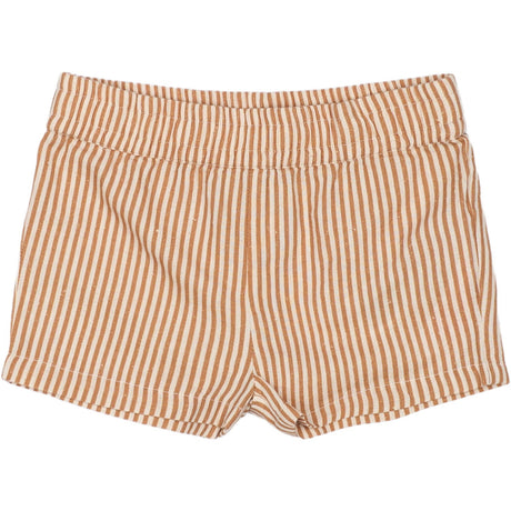 THE NEW Siblings Indian Tan Striped Opal Shorts