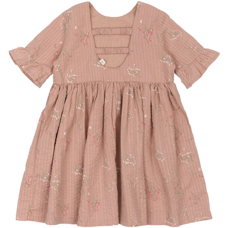 THE NEW Siblings Adobe Rose AOP Oline Klänning